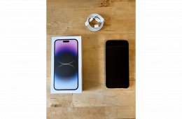iPhone 14 Pro Max 128 GB Deep Purple | Független | Doboz | 84% | Hibátlan