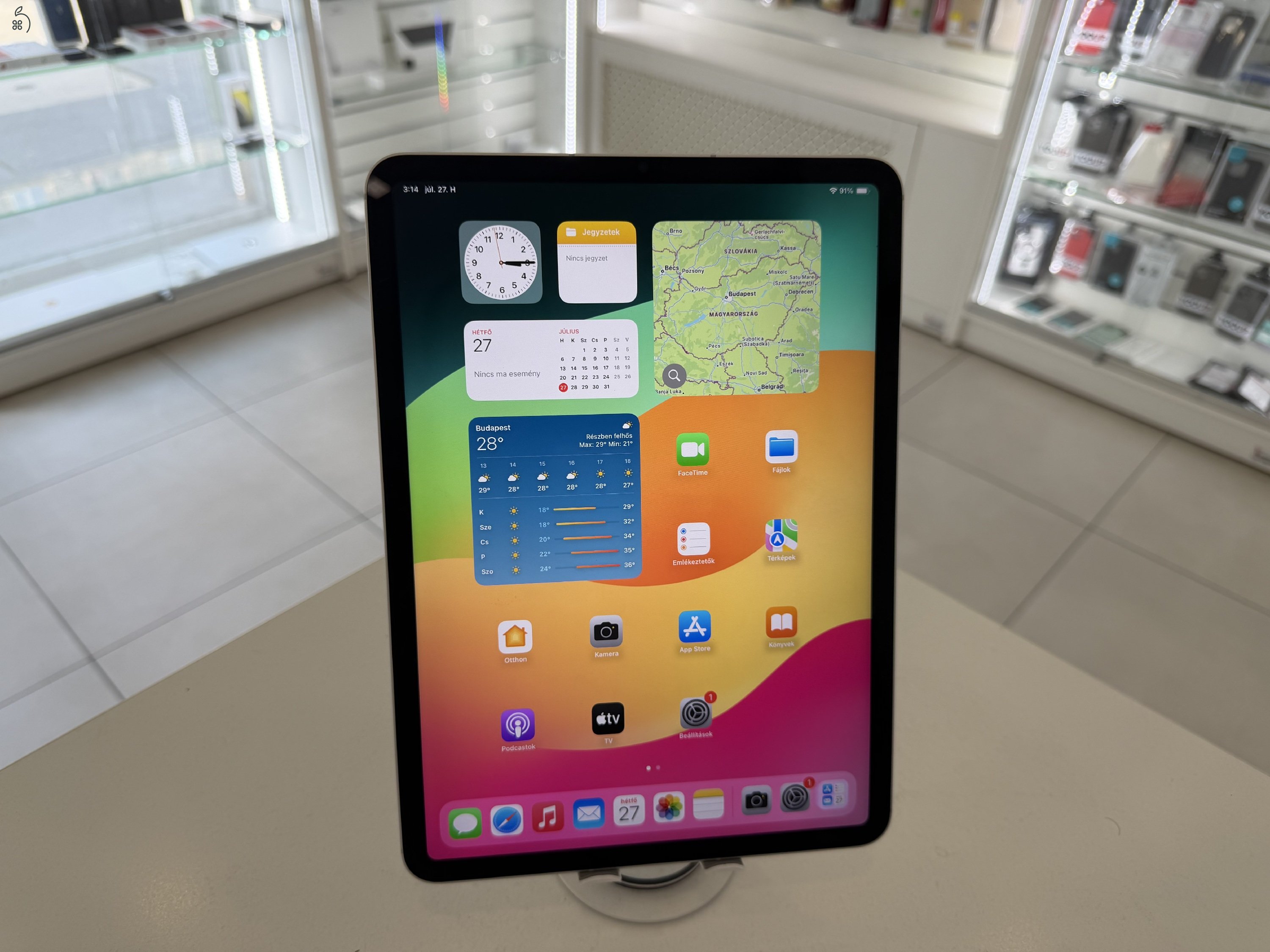 iPad Pro 11 3Gen.M1 256GB Cellular Hibátlan/1 hónap gar./Akku 100%/p4957