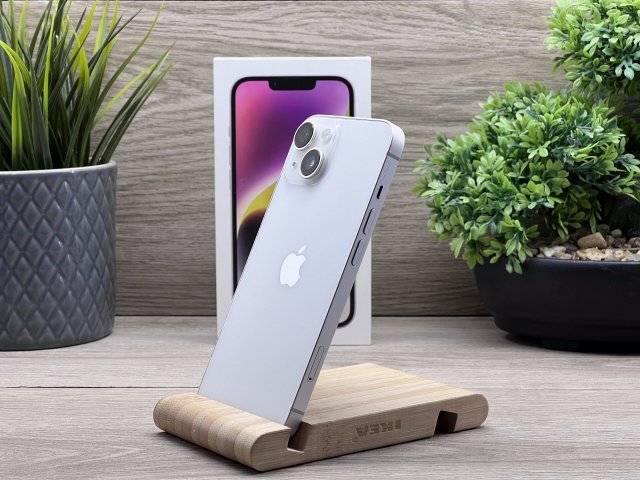 Hibátlan iPhone 14 Starlight 128GB 2 ÉV Garanciával 100%