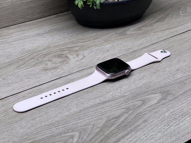 Hibátlan Apple Watch S9 Pink 45mm 2 ÉV Garanciával 99%