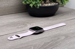 Hibátlan Apple Watch S9 Pink 45mm 2 ÉV Garanciával 99%