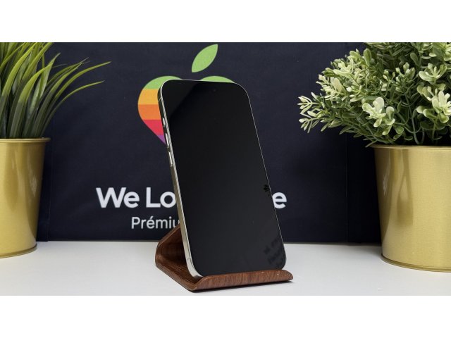iPhone 16 Pro 256GB, Fehér Titán, Független, Számla, 2 Év Garancia, 95%