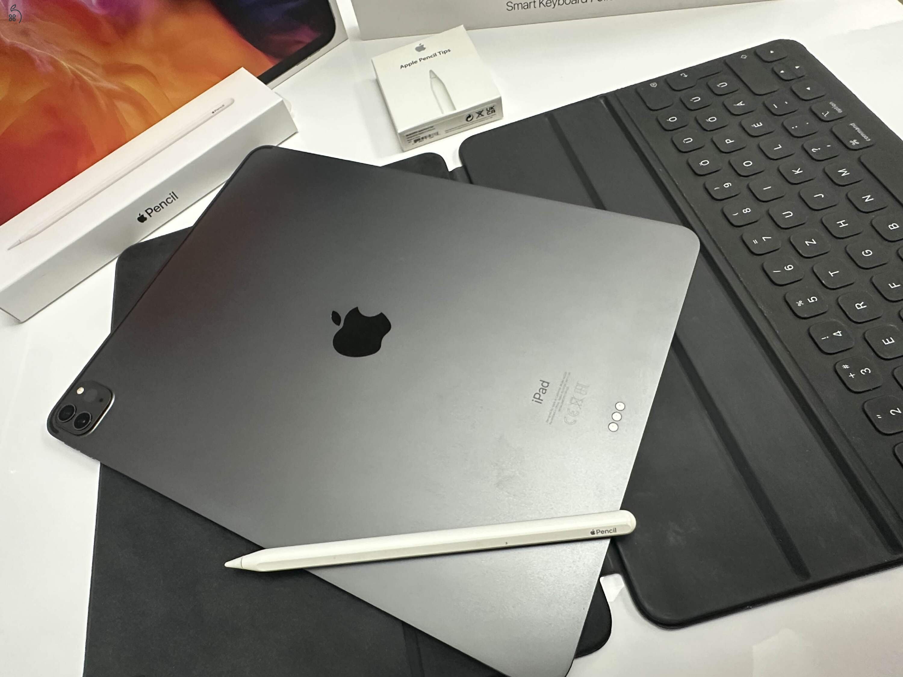 Ipad Pro 12.9 4th Gen Wifi 128Gb + Apple Pencil 2nd Gen + Apple Ipad Smart Keyboard Pholio Case