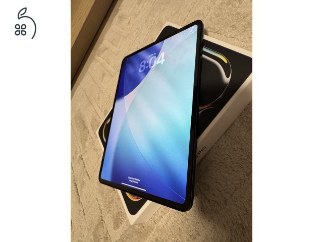 Gyönyörű iPad PRO 13 M4 Chip 256GB WIFI + 5G Cellular 100% akku!