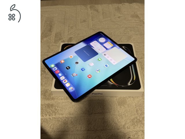 Gyönyörű iPad PRO 13 M4 Chip 256GB WIFI + 5G Cellular 100% akku!