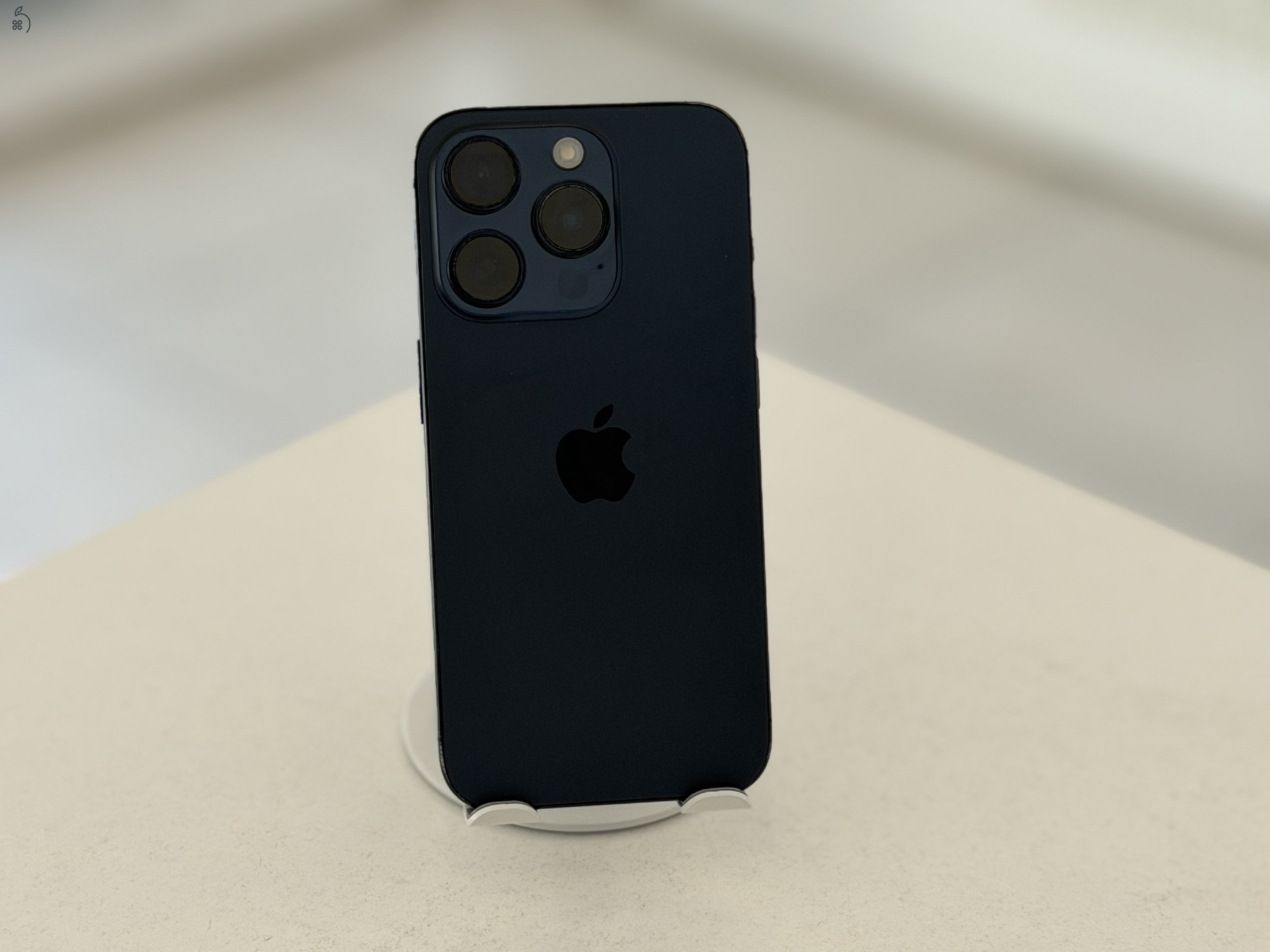 iPhone 15 Pro 128GB KÉK Független Használt/1 hónap gar./Akku 88%/p4961
