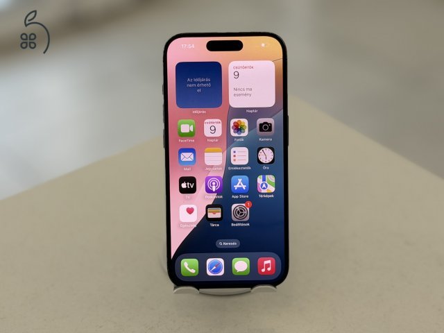 iPhone 15 Pro 128GB KÉK Független Használt/1 hónap gar./Akku 88%/p4961