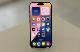 iPhone 15 Pro 128GB KÉK Független Használt/1 hónap gar./Akku 88%/p4961