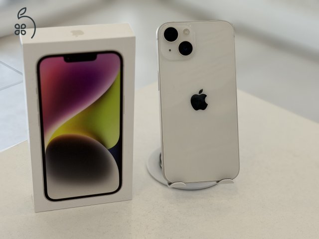 iPhone 14 128GB Független Nagyon Szép/1 hónap gar./Akku 100%/p4962