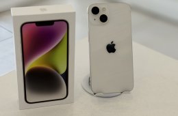 iPhone 14 128GB Független Nagyon Szép/1 hónap gar./Akku 100%/p4962