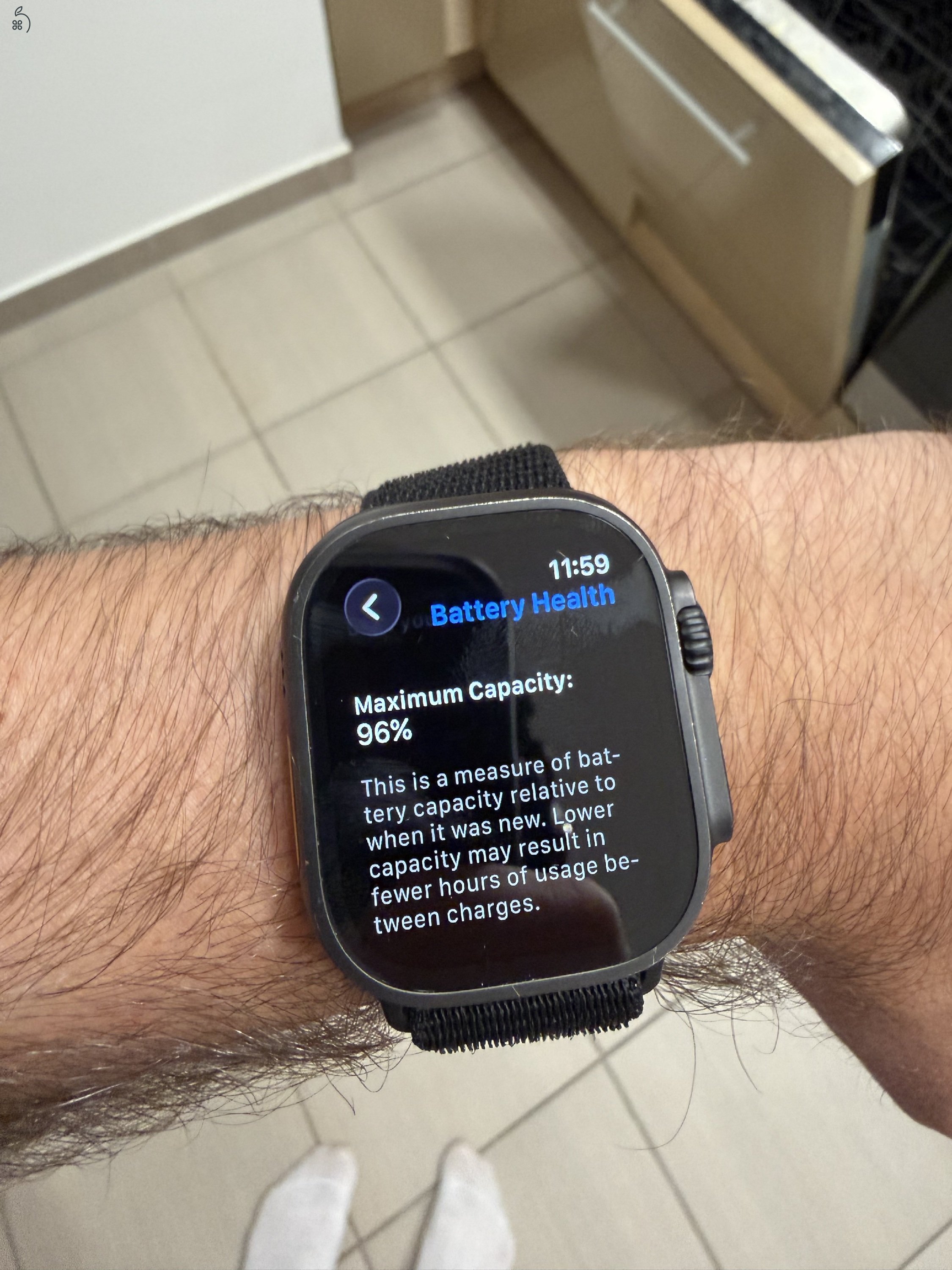 APPLE WATCH ULTRA 2 BLACK TITANIUM 49MM ELADÓ