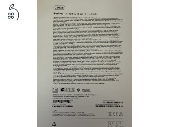 iPad Pro 13 M4 Chip 256GB Wifi+ cellular