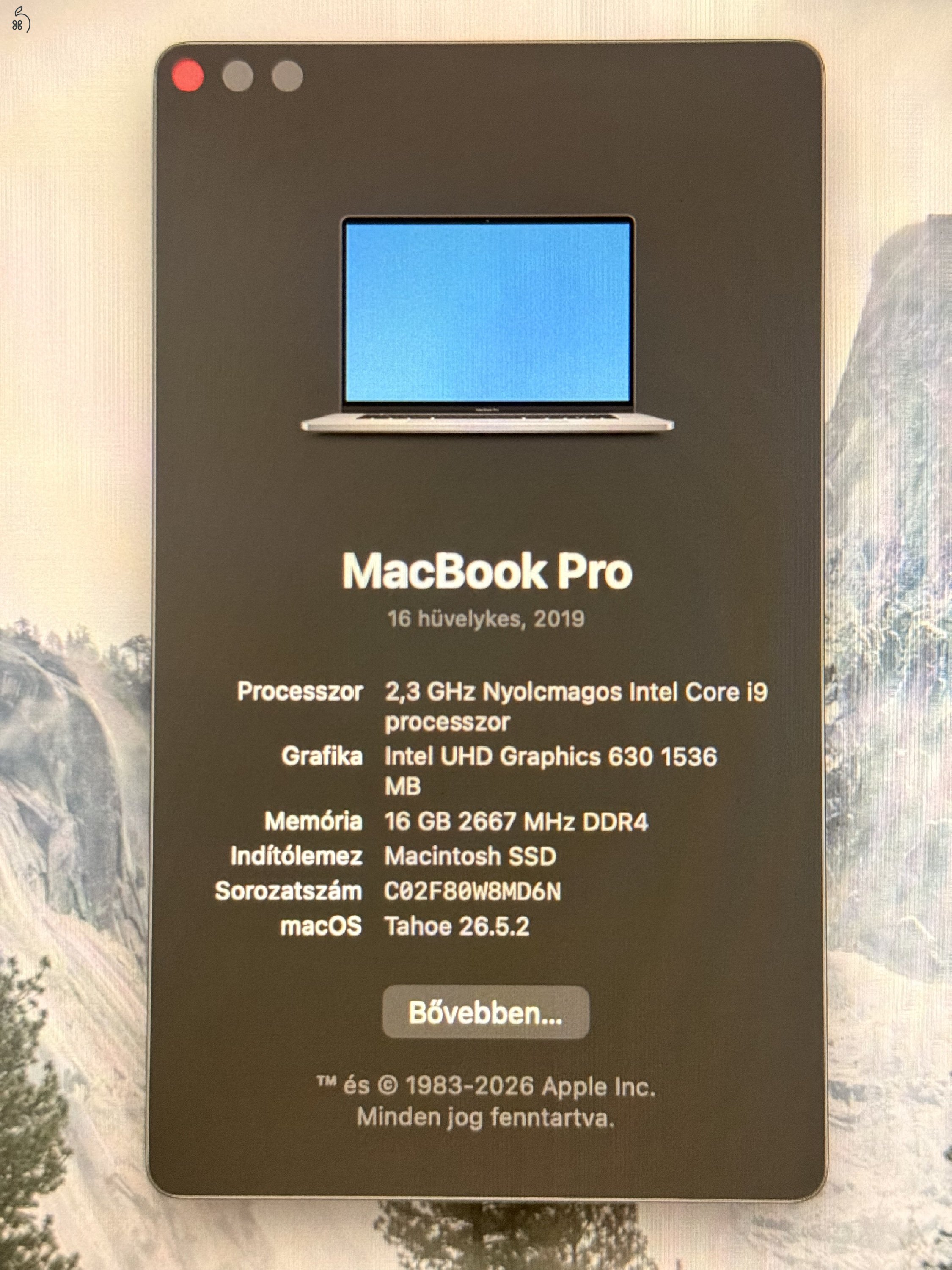 MacBook pro 16”