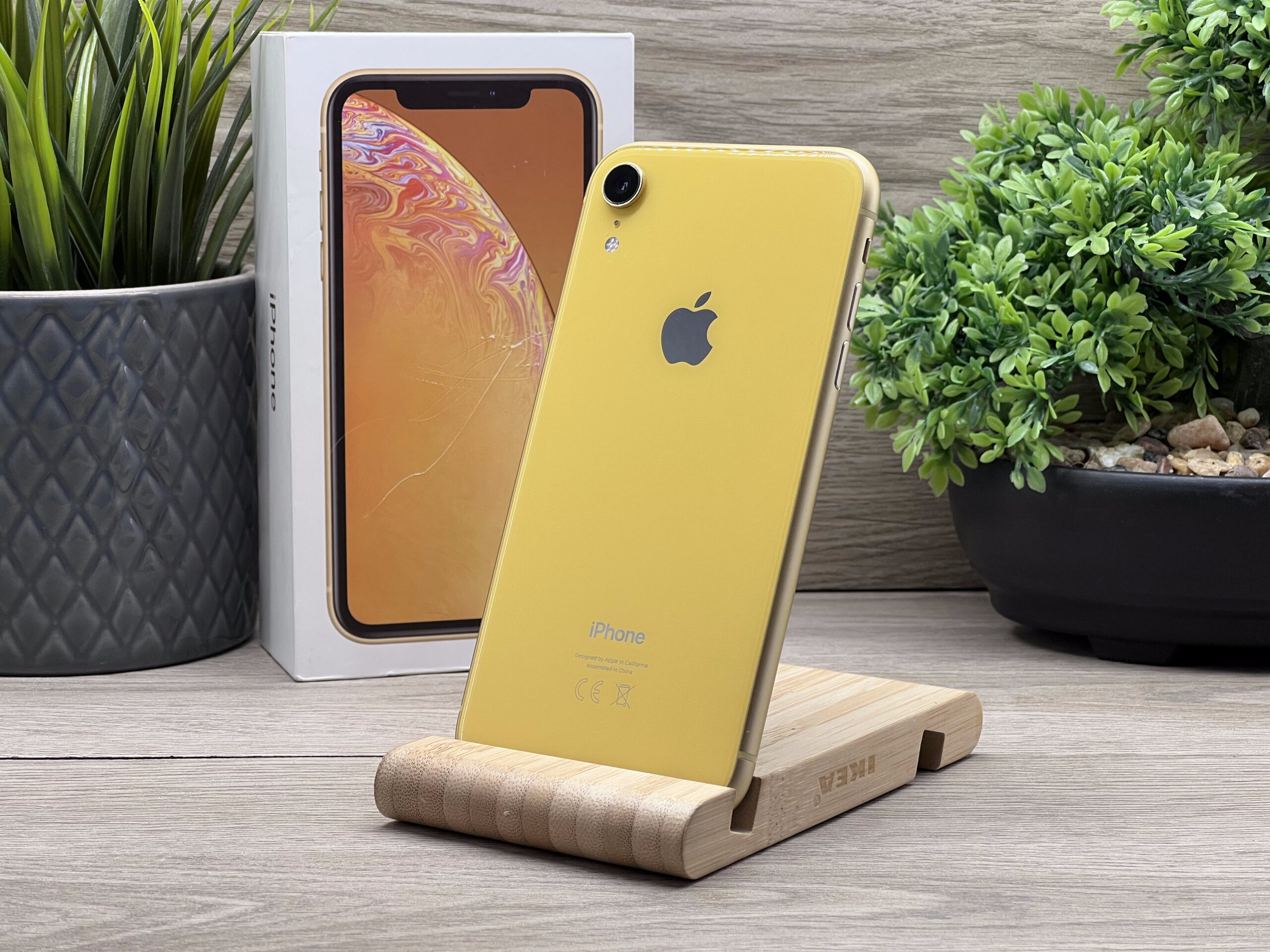 iPhone XR Yellow 128GB 2 ÉV Garanciával 100%
