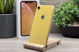 iPhone XR Yellow 128GB 2 ÉV Garanciával 100%