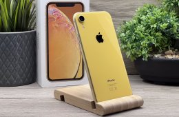iPhone XR Yellow 128GB 2 ÉV Garanciával 100%