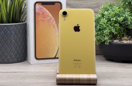 iPhone XR Yellow 128GB 2 ÉV Garanciával 100%