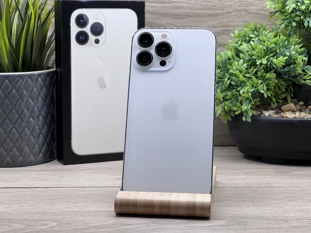 iPhone 13 Pro Max Silver 128GB 2 ÉV Garanciával 100%