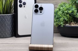 iPhone 13 Pro Max Silver 128GB 2 ÉV Garanciával 100%