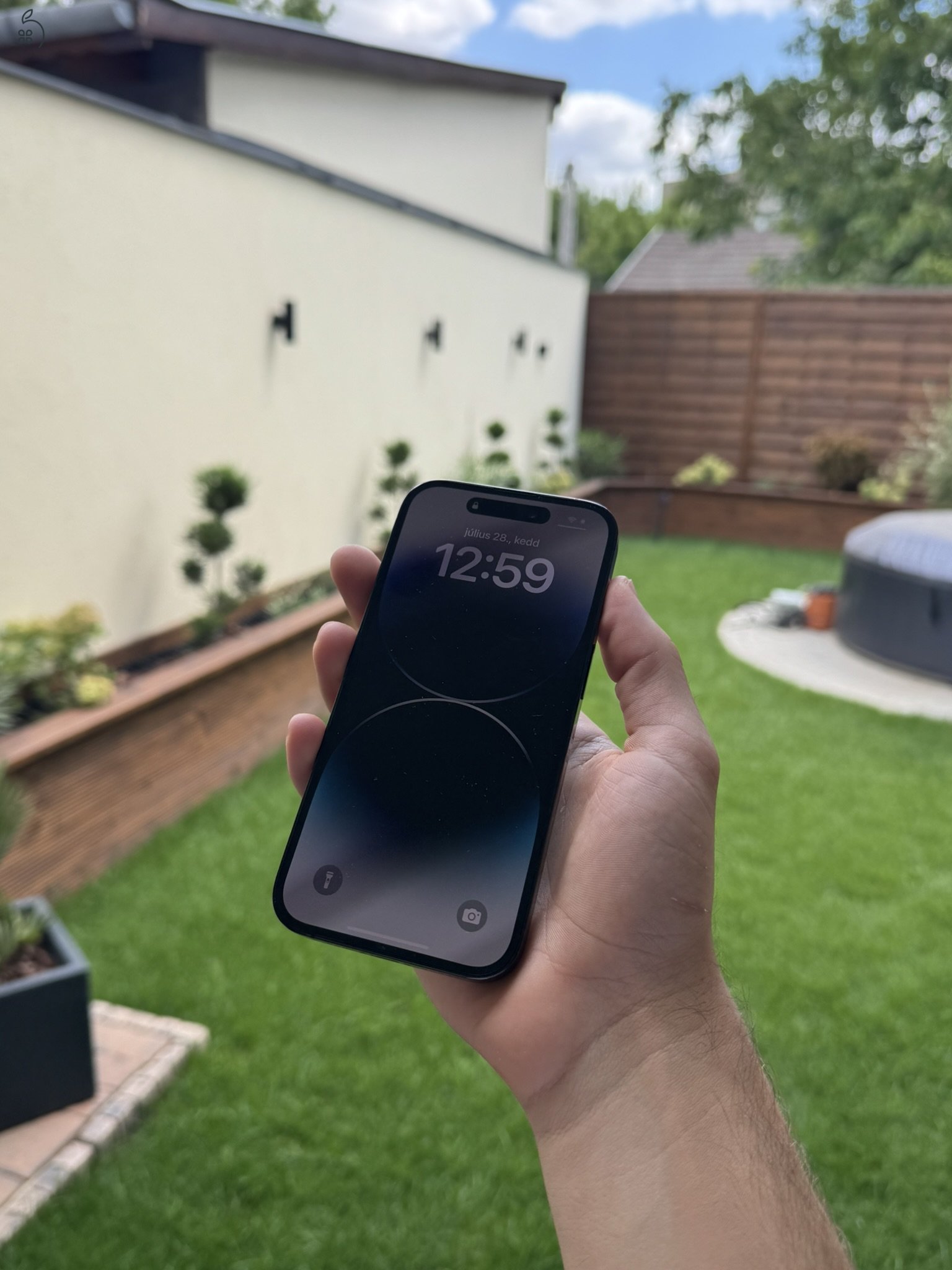 iPhone 14 PRO 128GB - Space Black, hibátlan - 1 ÉV GARANCIA!
