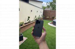 iPhone 14 PRO 128GB - Space Black, hibátlan - 1 ÉV GARANCIA!