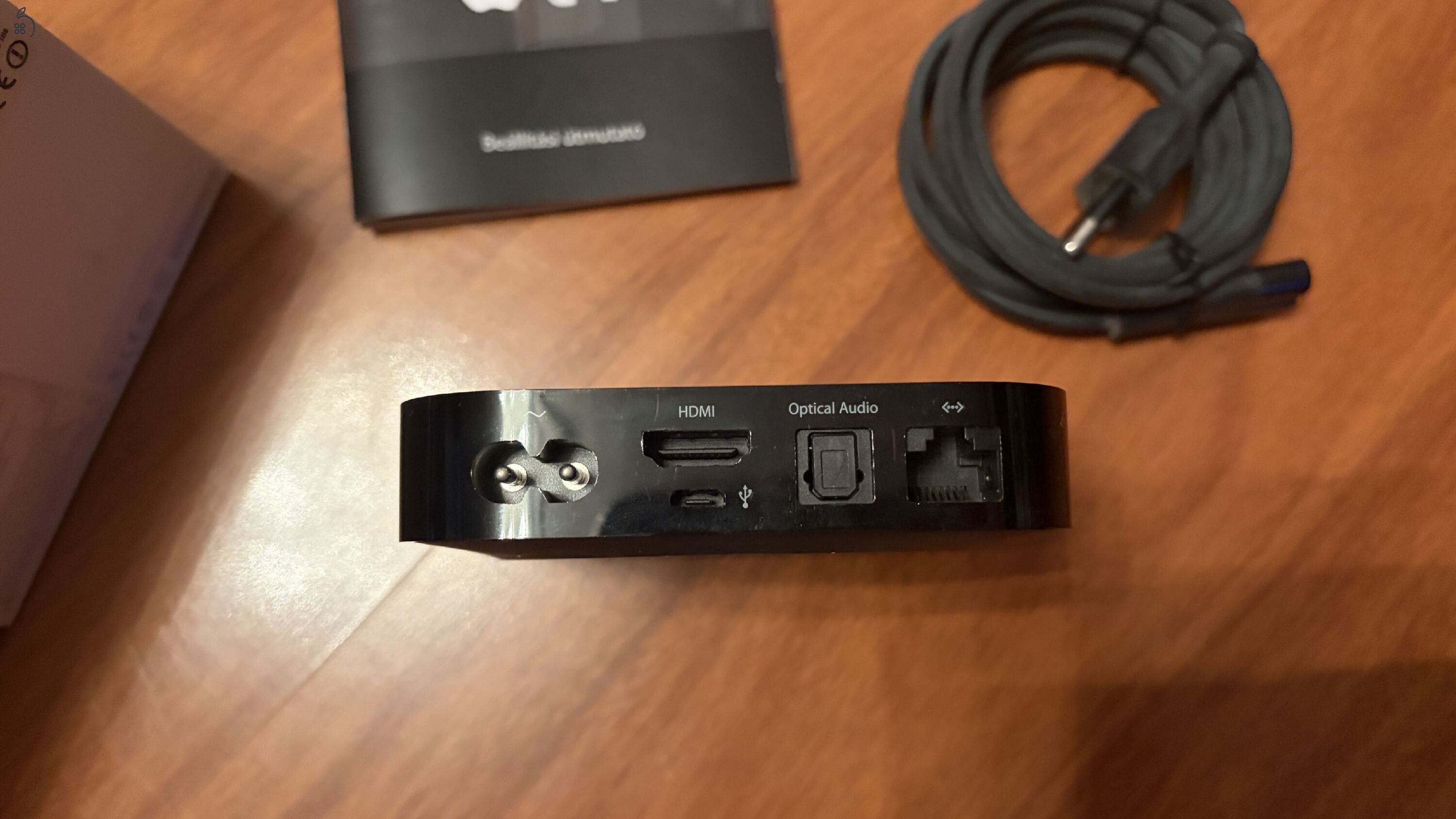 Apple TV 3. generáció (A1427) – komplett, hibátlan működéssel