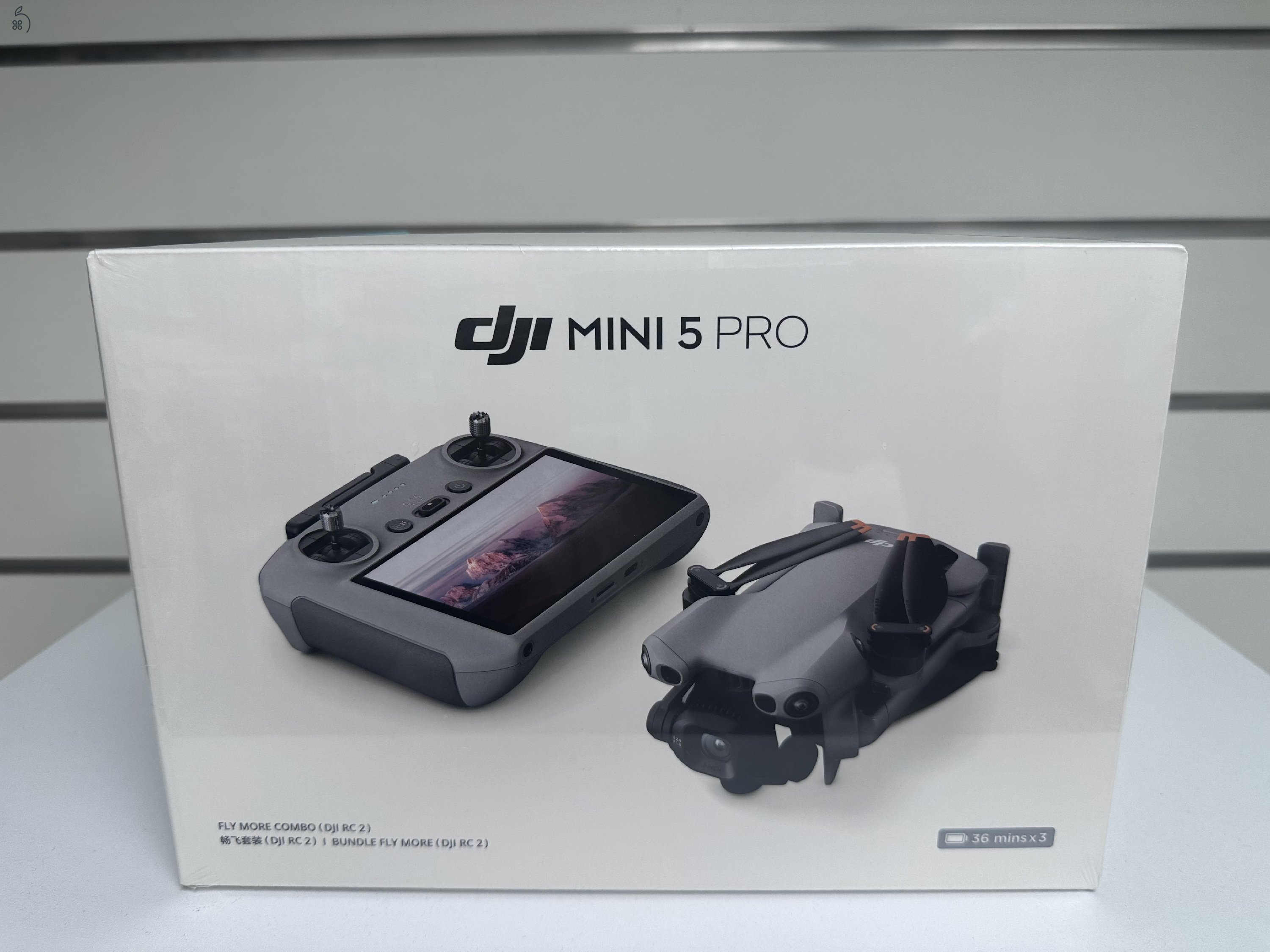 Új, bontatlan, DJI MINI 5 PRO - FLY MORE COMBO (DJI RC 2) 