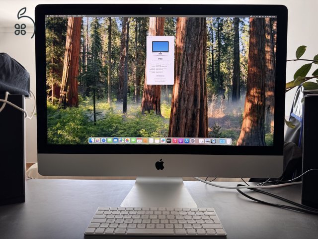 Újszerű, dobozos iMac 27