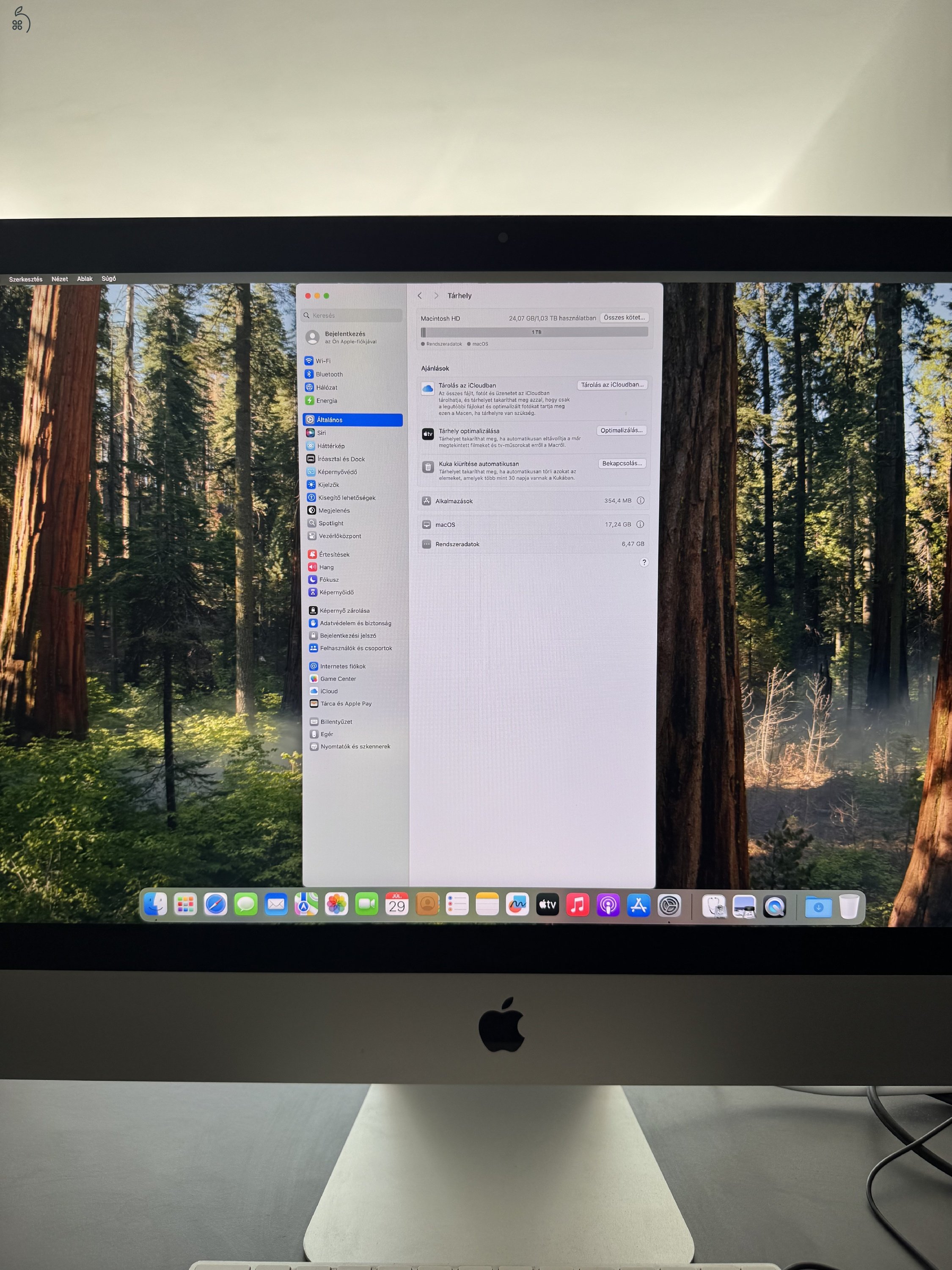 Újszerű, dobozos iMac 27