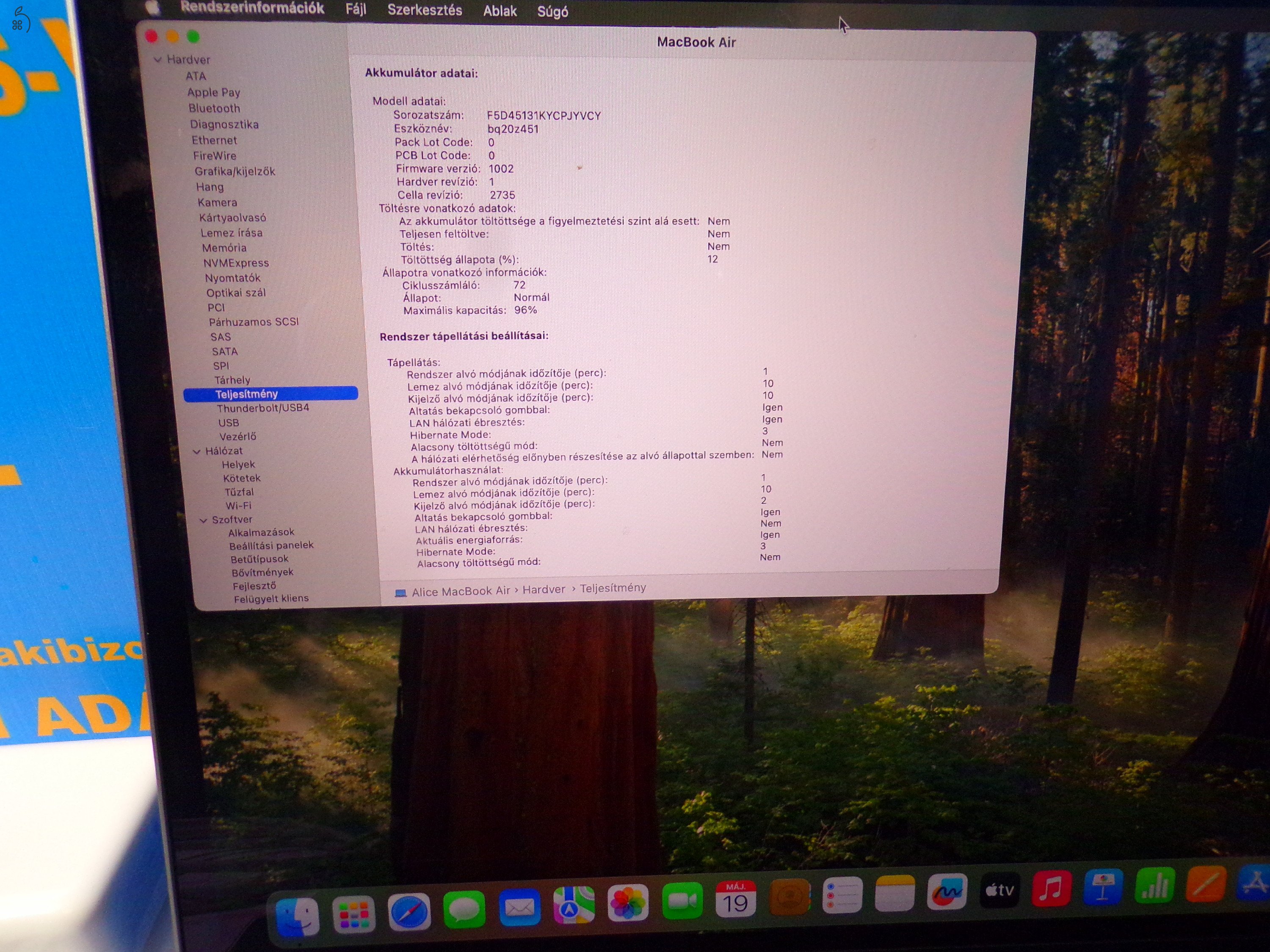 Apple MacBook Air 13.3 M1 (2020) Notebook 2028.08.-hó ig GYÁRI GARANCIA!