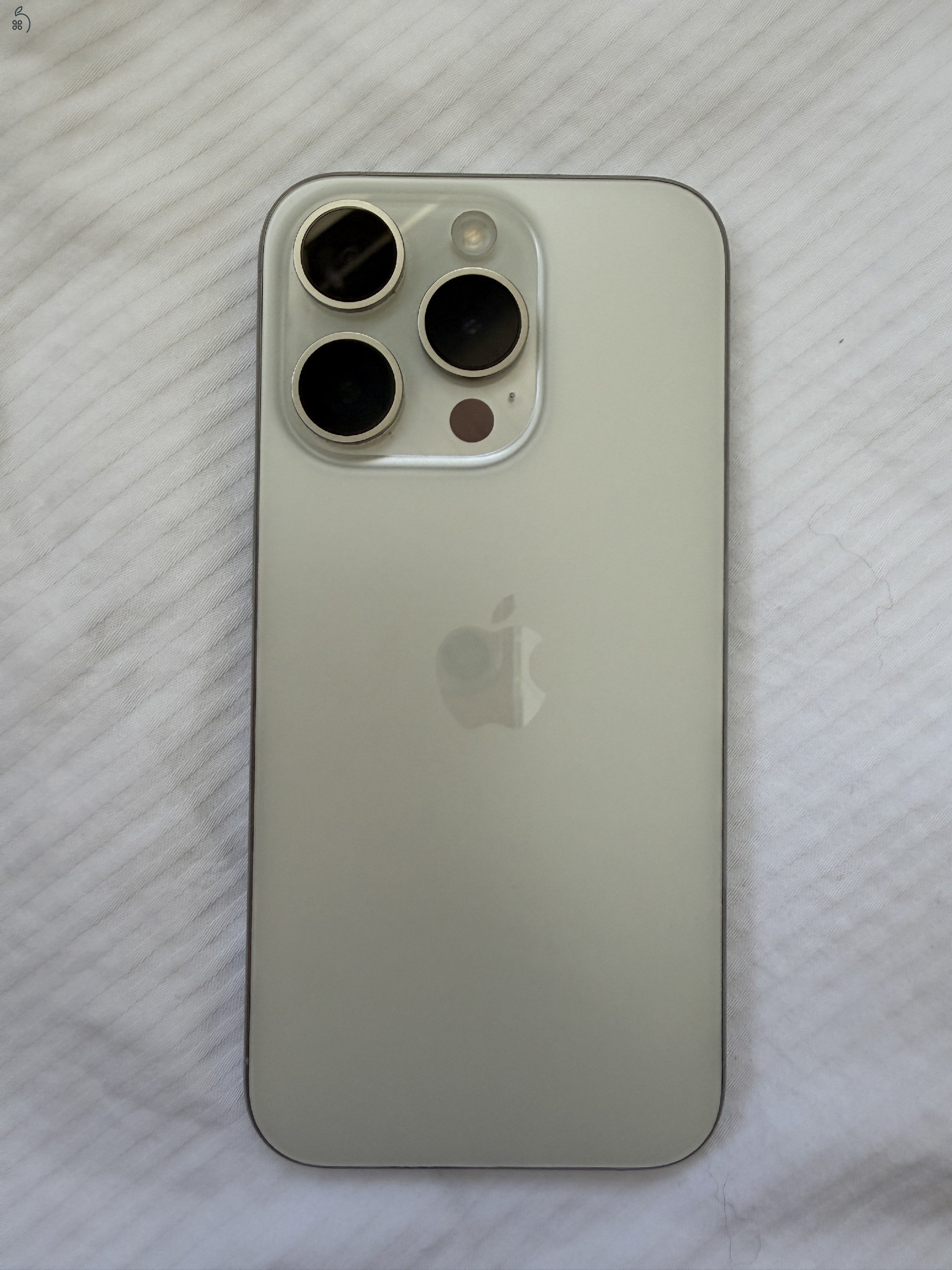 Apple iPhone 15pro 128GB (Titán Fehér)