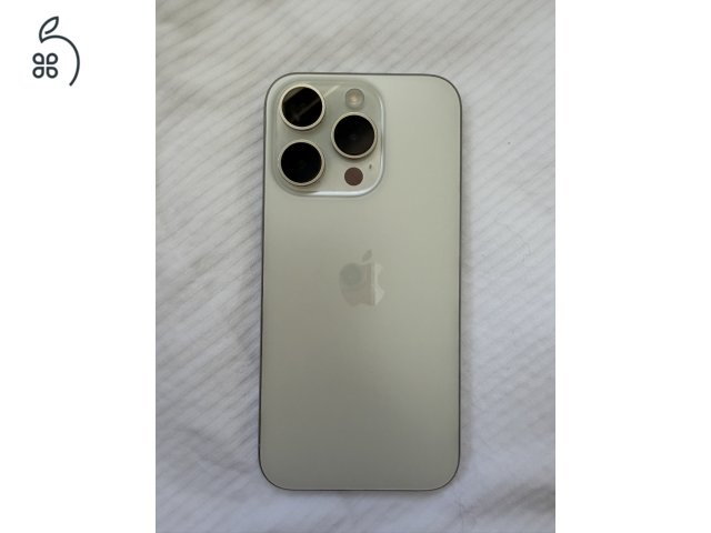 Apple iPhone 15pro 128GB (Titán Fehér)