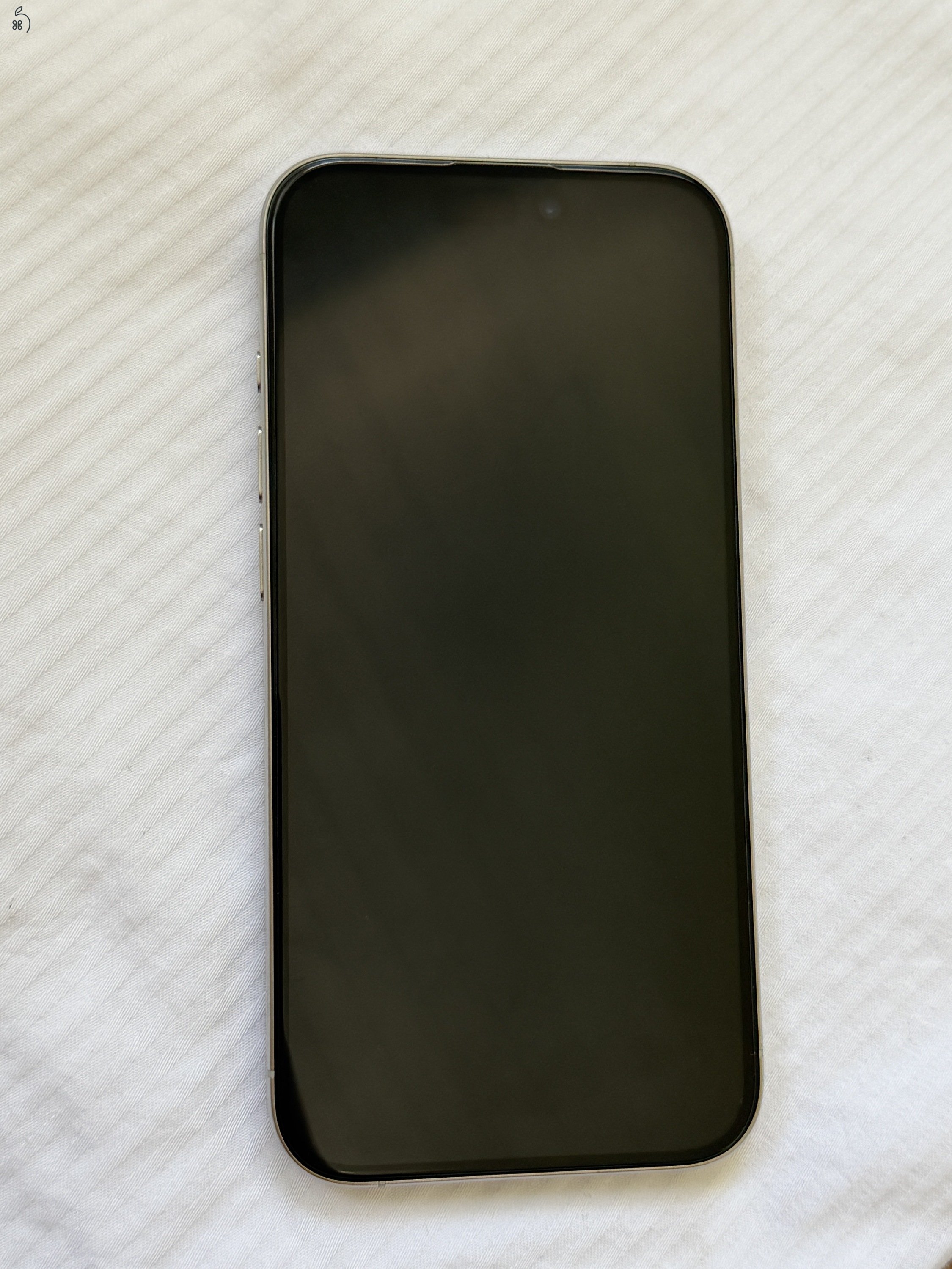 Apple iPhone 15pro 128GB (Titán Fehér)
