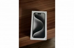Apple iPhone 15pro 128GB (Titán Fehér)