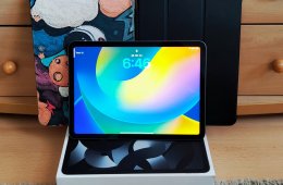 Apple iPad Air 5 szürke (2022 10.9 256GB Wifi-s) 91% akkumulátor