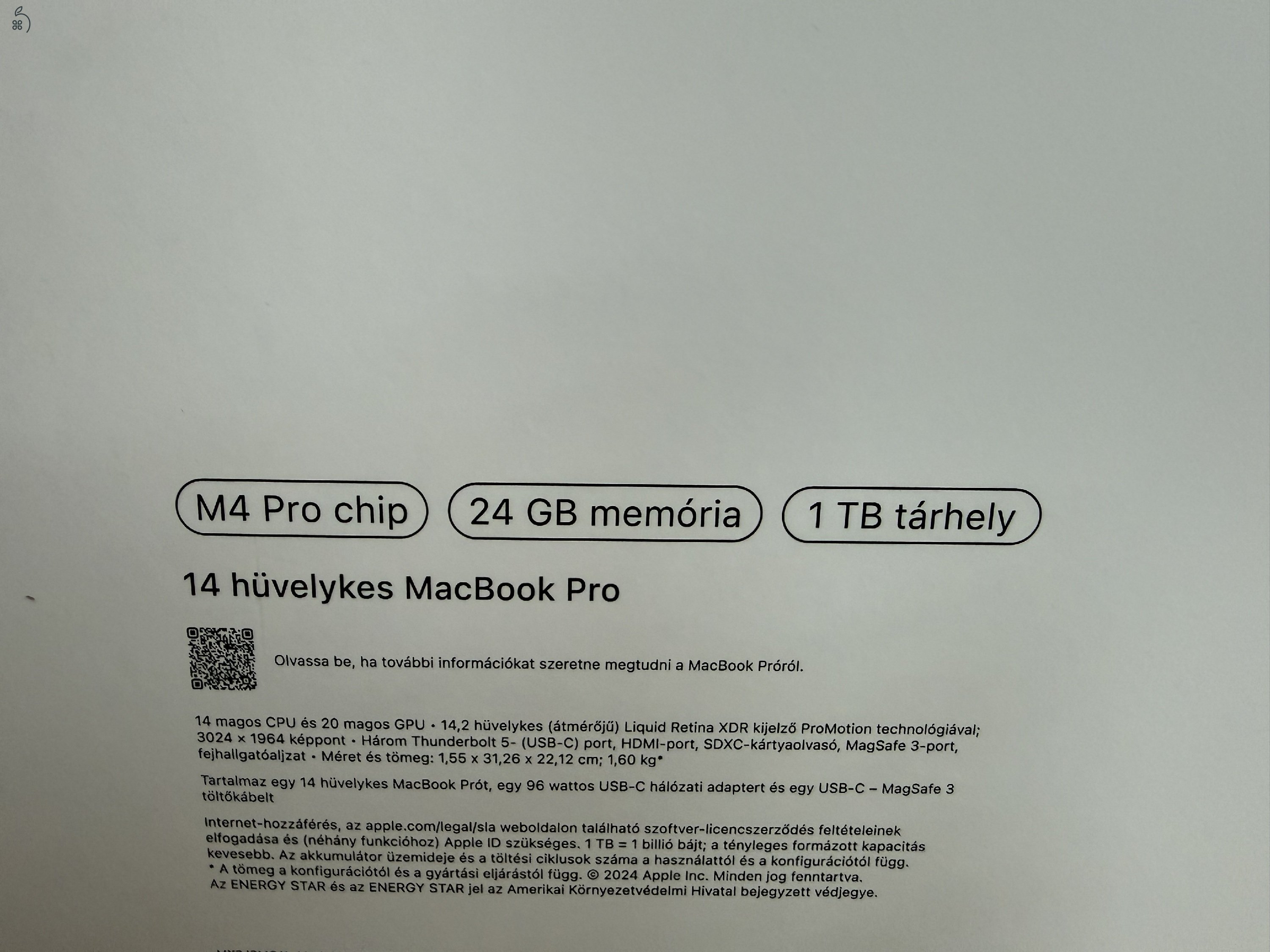 MacBook Pro 14” M4Pro