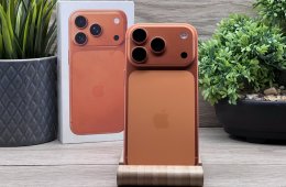 Hibátlan iPhone 17 Pro Cosmic Orange 256GB 2 ÉV Garanciával 100%