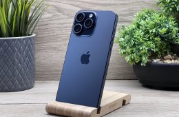 iPhone 15 Pro Max Blue Titanium 256GB 2 ÉV Garanciával 90%