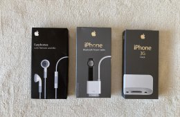Iphone headset, dokkoló ÚJ eredeti bontatlan gyüjtőknek