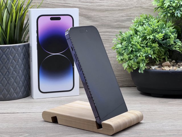Hibátlan iPhone 14 Pro Deep Purple 256GB 2 ÉV Garanciával 91%