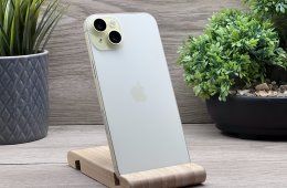 Hibátlan iPhone 15 Plus Yellow 256GB 2 ÉV Garanciával 100%
