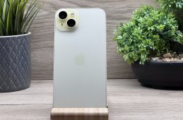 Hibátlan iPhone 15 Plus Yellow 256GB 2 ÉV Garanciával 100%
