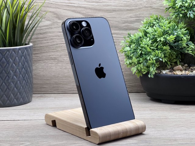 Hibátlan iPhone 14 Pro Max Black Titanium 256GB 2 ÉV Garanciával 100%