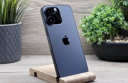 Hibátlan iPhone 14 Pro Max Black Titanium 256GB 2 ÉV Garanciával 100%