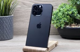 Hibátlan iPhone 14 Pro Max Black Titanium 256GB 2 ÉV Garanciával 100%