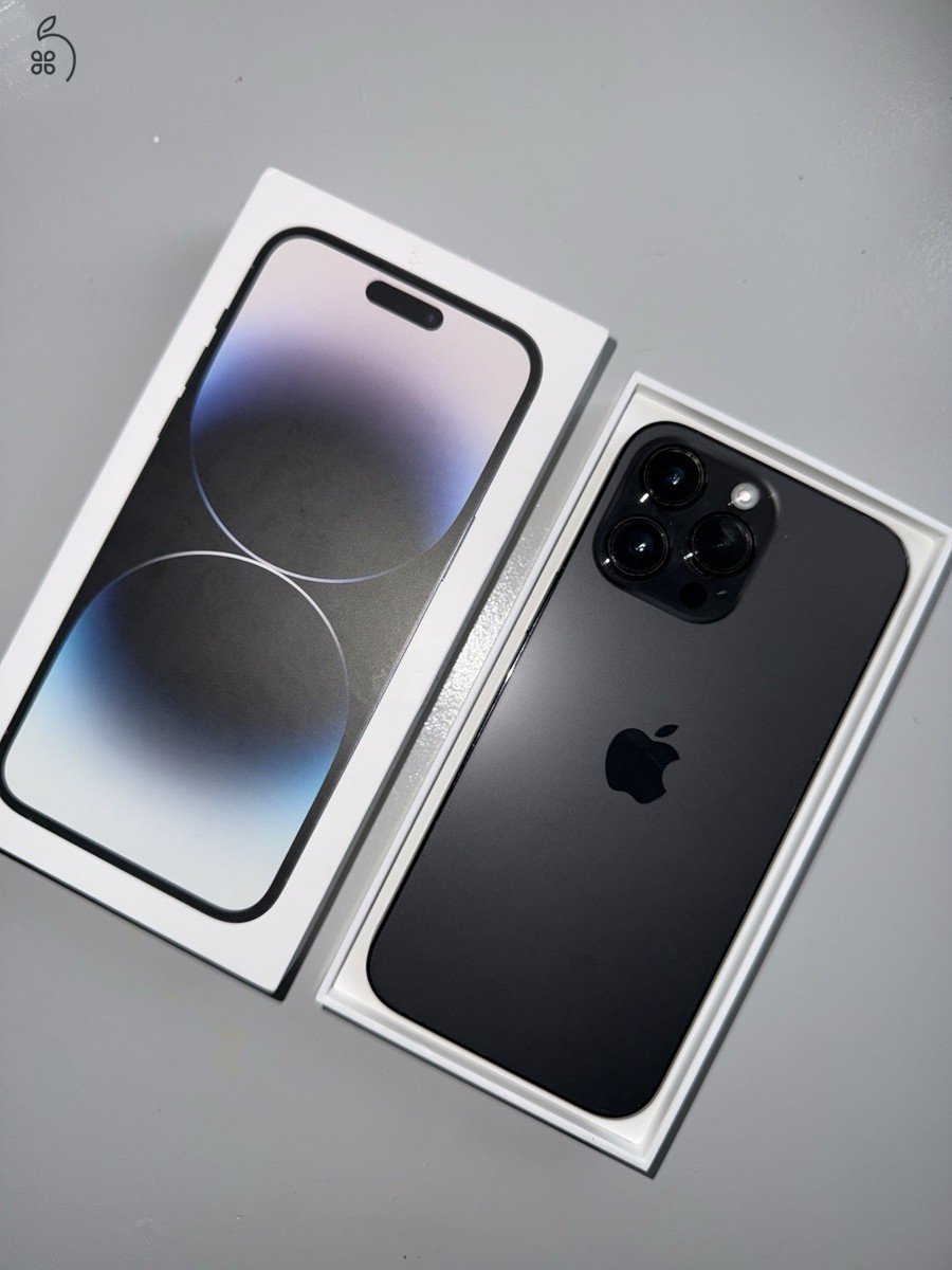 iPhone 14 Pro Max 256GB Space Black - Karcmentes állapot