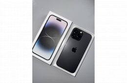 iPhone 14 Pro Max 256GB Space Black - Karcmentes állapot