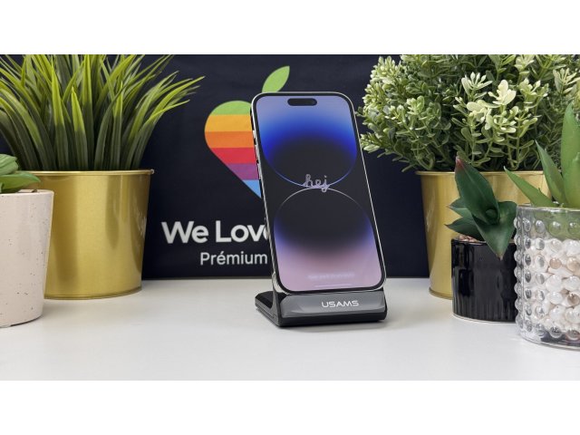 iPhone 14 Pro 256GB, Ezüst, Független, Számla, 2 Év Garancia, 100%