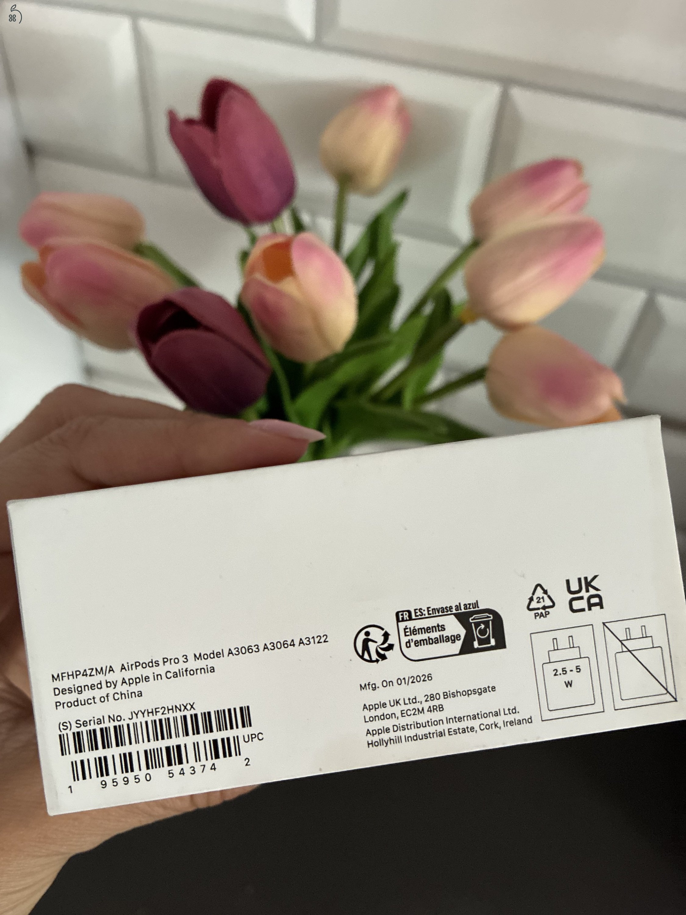 ÚJ, BONTATLAN AirPods Pro 3 ELADÓ – SZÁMLÁVAL & GARANCIÁVAL! 