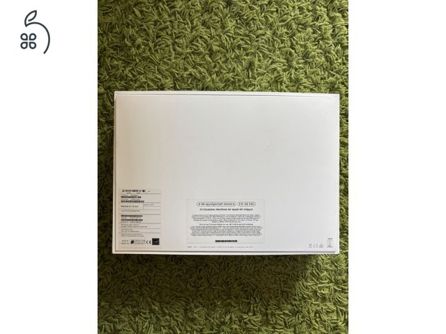 Apple MacBook Air (M1, 2020) 13” 8GB / 512GB, magyar billentyűzet, szép állapot